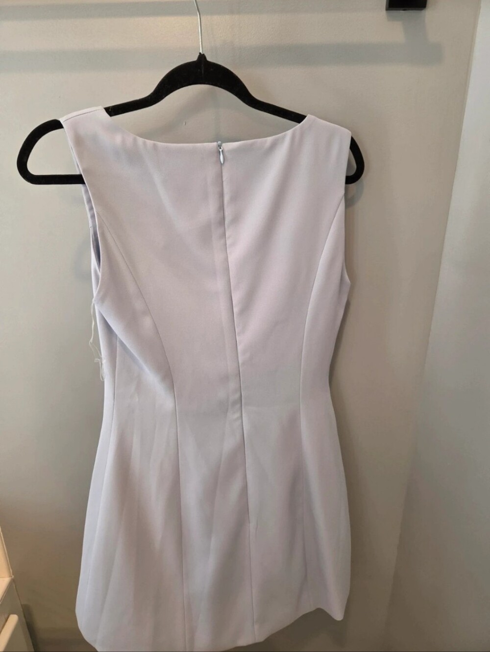 Peppermayo Powder Blue Square Neck Mini Dress - Picture 2 of 7